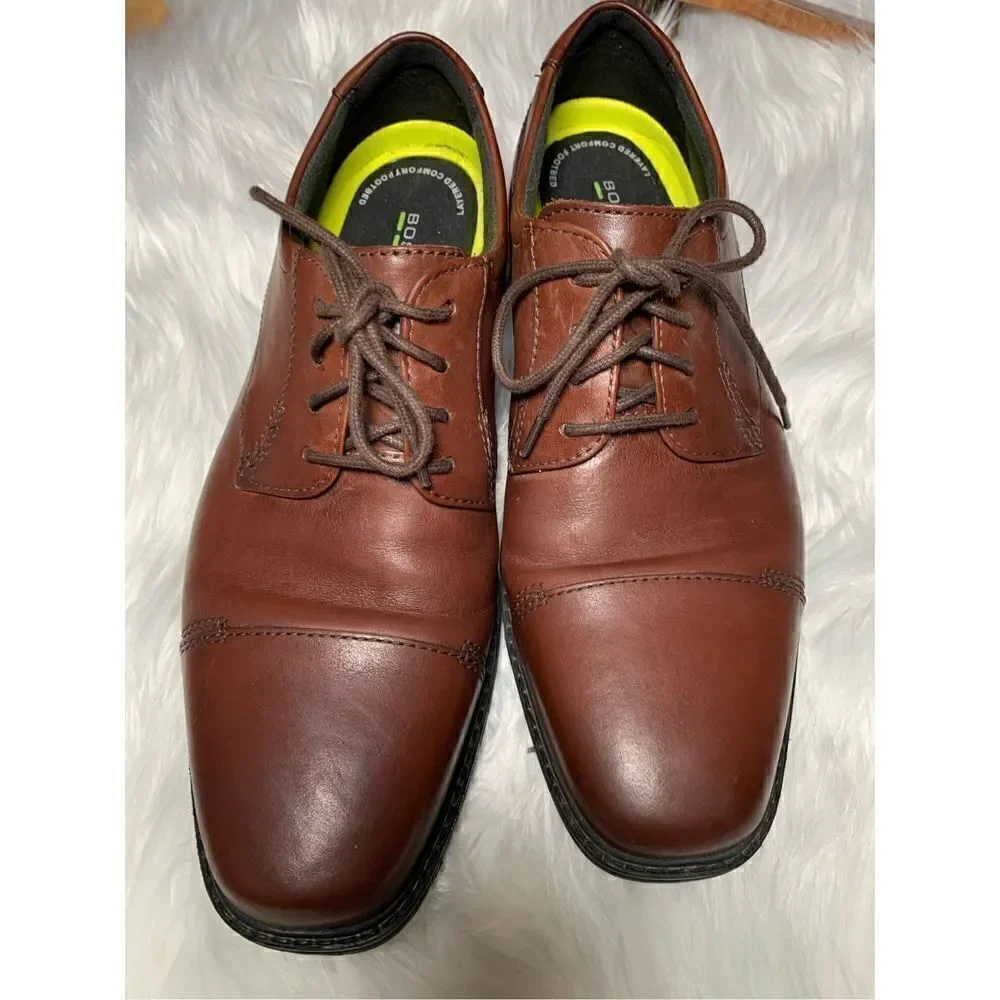 Bostonian brown light shoes size 8.5